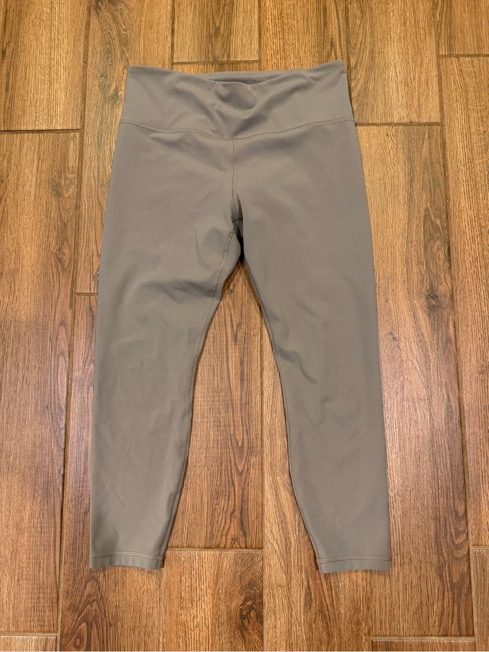 Athleta Women's Brown High Rise Elation 7/8 Ankle Leggings  Size L